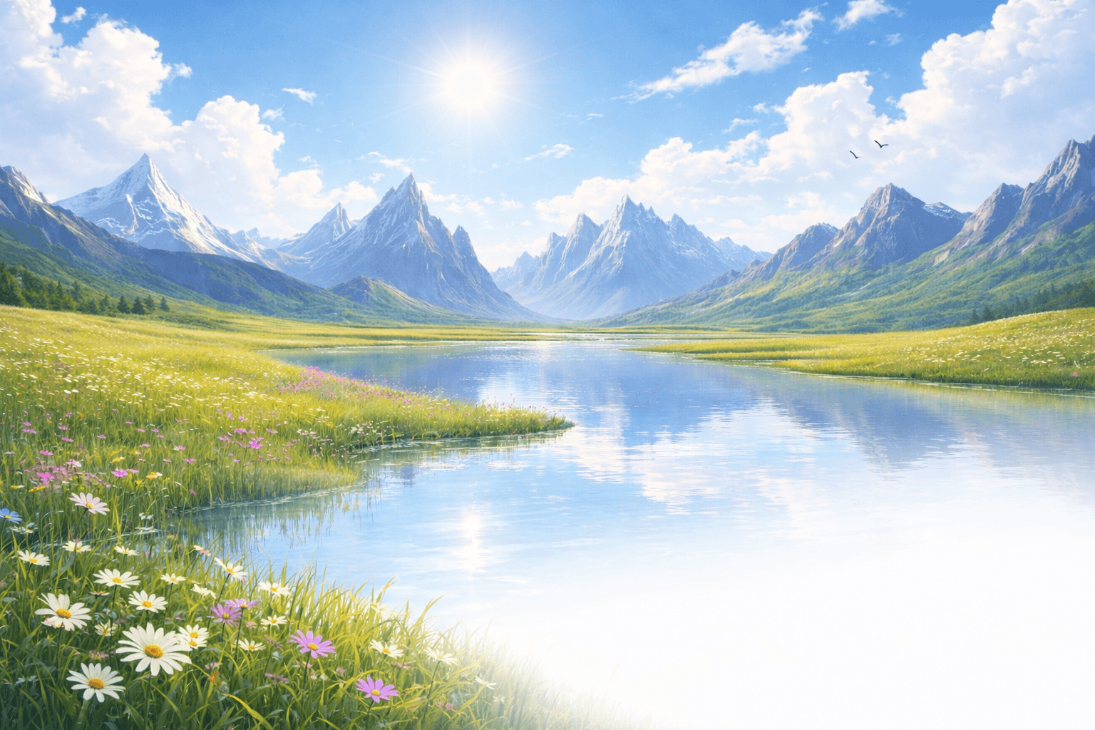 Bridge disappearing into the fog over coastal cliffs